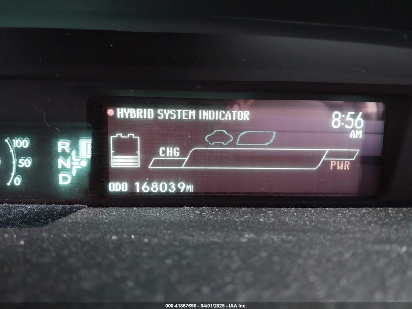 2013 TOYOTA PRIUS VIN: JTDKN3DU2D1714155