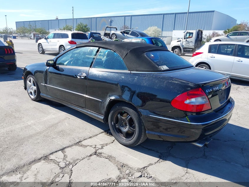 2009 MERCEDES-BENZ CLK 350 VIN: WDBTK56GX9T107902