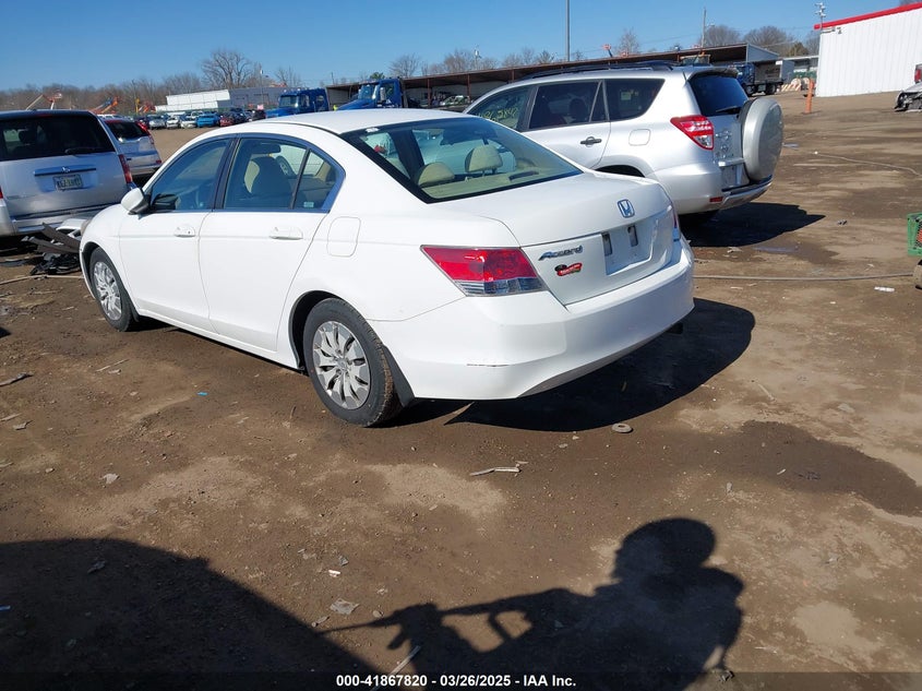 2009 HONDA ACCORD VIN: 1HGCP26319A059749