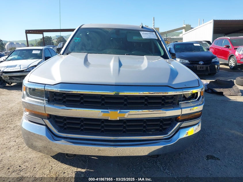 2018 CHEVROLET SILVERADO 1500 VIN: 1GCVKREC5JZ118789