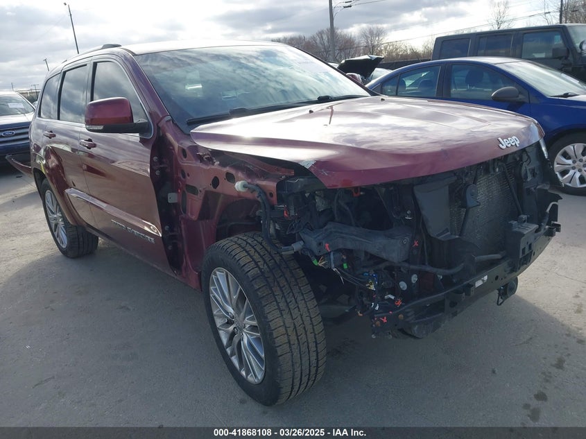 VIN 1C4RJFJG2HC949532 2017 JEEP GRAND CHEROKEE SUMMIT 4X4