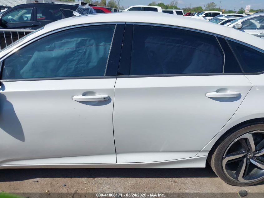 2018 Honda Accord Sport 2.0T VIN: 1HGCV2F31JA036580 Lot: 41868171