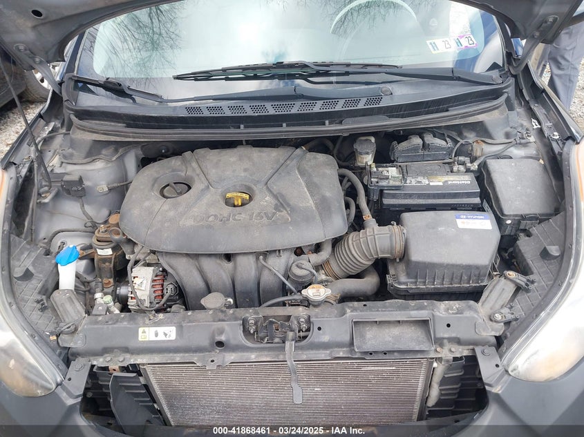 2012 HYUNDAI ELANTRA VIN: KMHDH4AE4CU311094