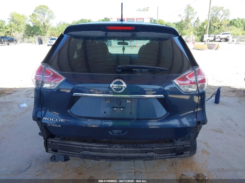 2016 Nissan Rogue S VIN: 5N1AT2MT7GC915735 Lot: 41869002