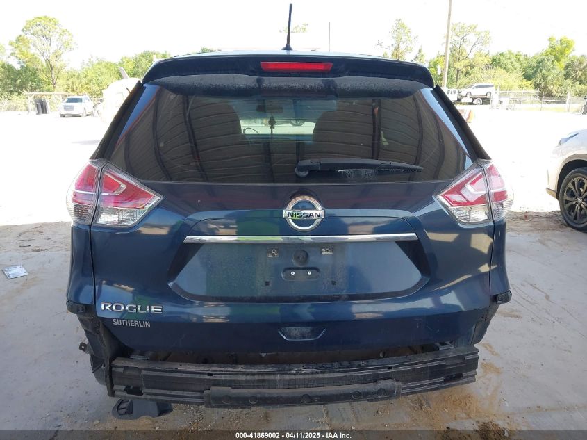 2016 Nissan Rogue S VIN: 5N1AT2MT7GC915735 Lot: 41869002