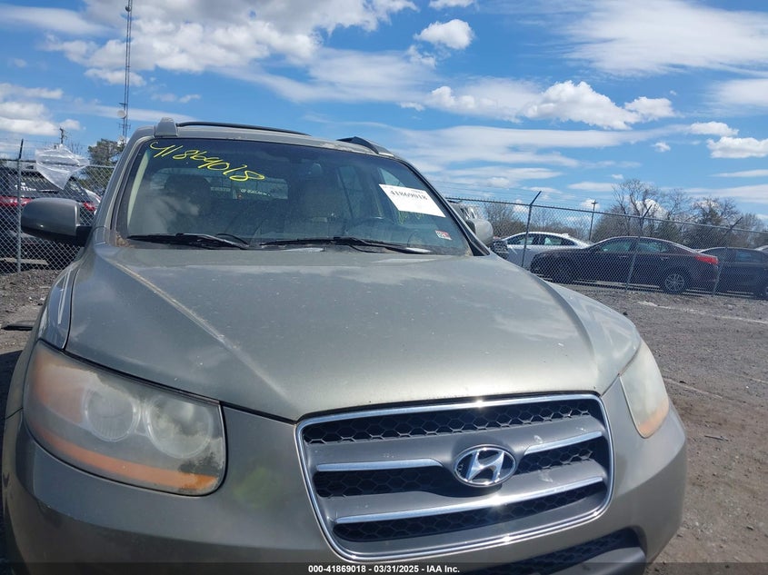 2008 HYUNDAI SANTA FE VIN: 5NMSH73E88H202940