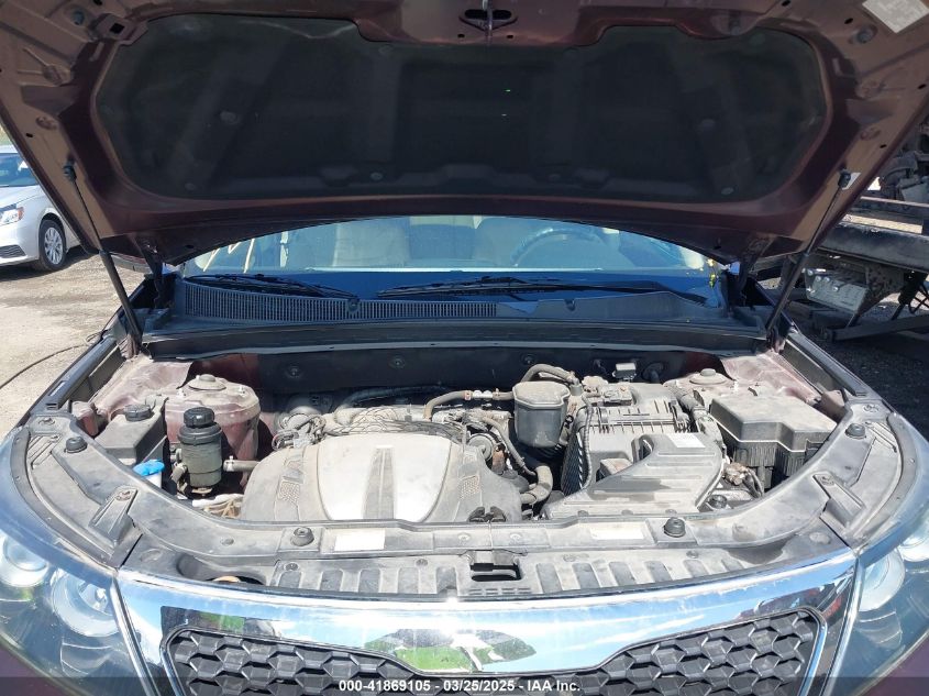 2012 Kia Sorento Ex V6 VIN: 5XYKUDA22CG293371 Lot: 41869105