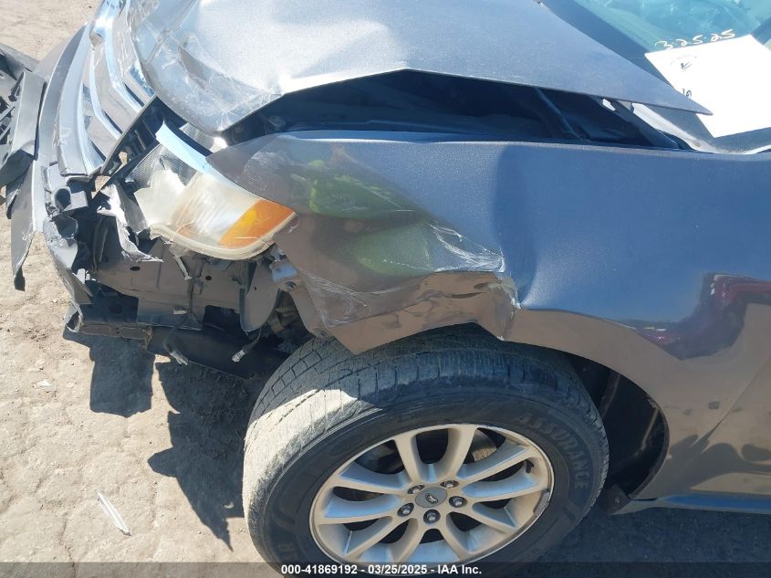 2010 Ford Edge Sel VIN: 2FMDK3JC0ABA36885 Lot: 41869192