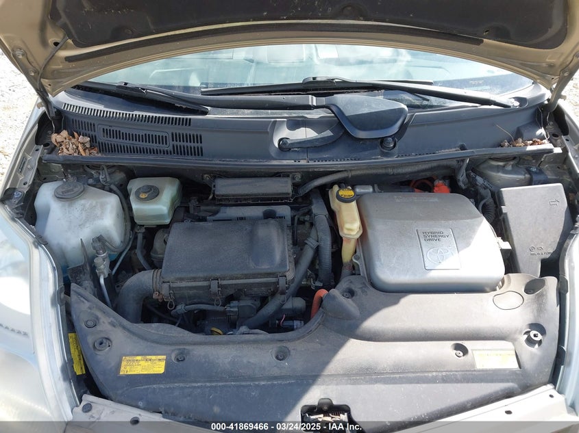 2009 TOYOTA PRIUS VIN: JTDKB20U597836506