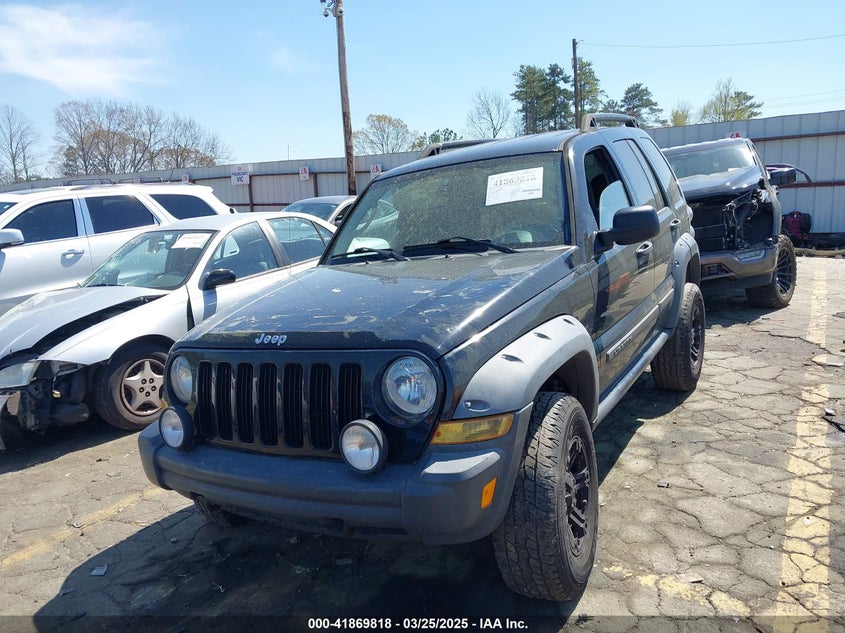 2006 JEEP LIBERTY VIN: 1J4GK38K46W168885