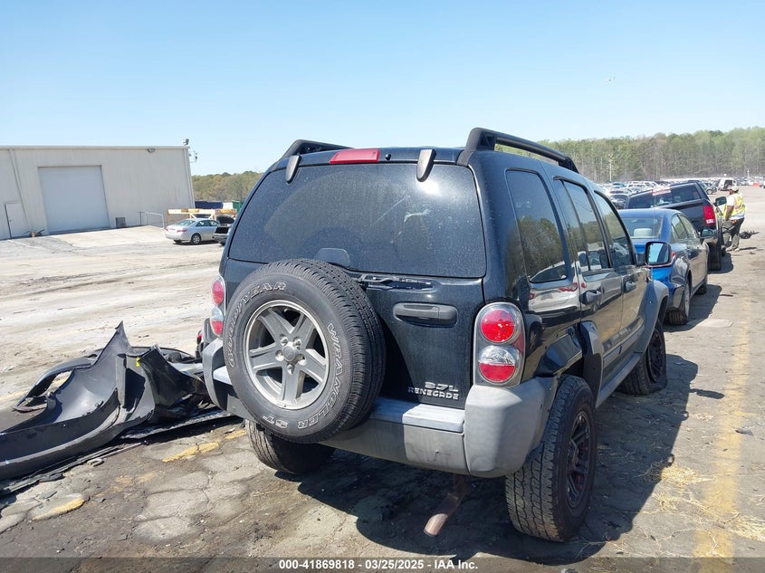 2006 JEEP LIBERTY VIN: 1J4GK38K46W168885