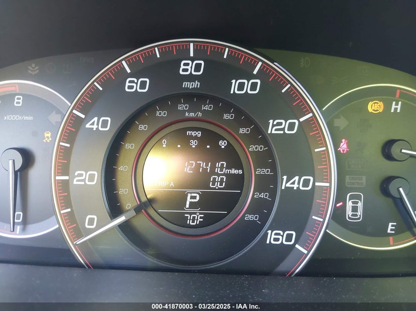 2013 HONDA ACCORD VIN: 1HGCR2F50DA234691
