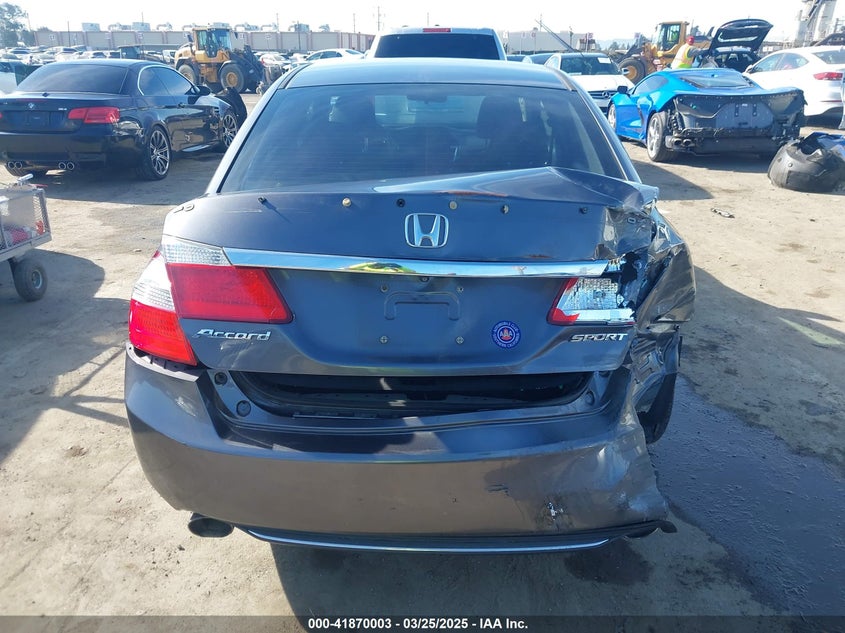 2013 HONDA ACCORD VIN: 1HGCR2F50DA234691