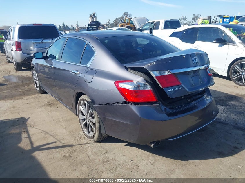 2013 HONDA ACCORD VIN: 1HGCR2F50DA234691
