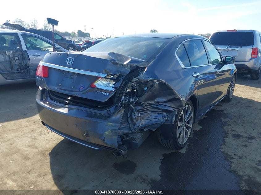 2013 HONDA ACCORD VIN: 1HGCR2F50DA234691