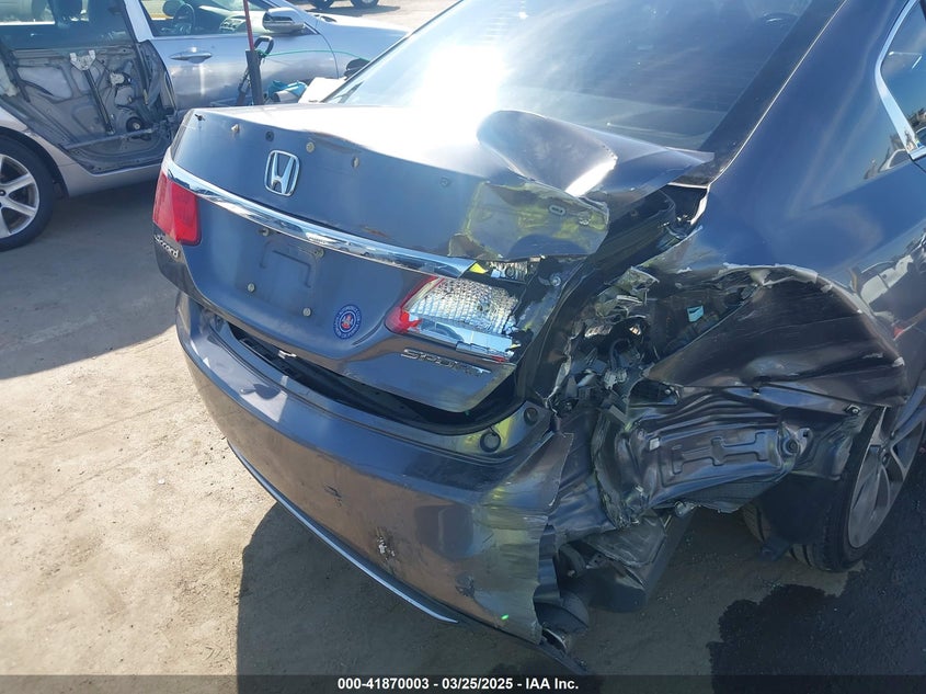 2013 HONDA ACCORD VIN: 1HGCR2F50DA234691