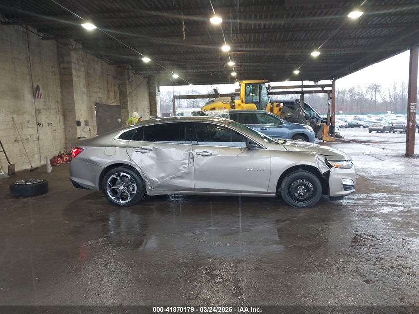 VIN 1G1ZD5ST0NF136156 2022 CHEVROLET MALIBU FWD LT