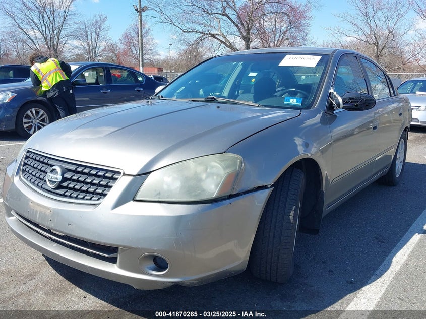 2006 NISSAN ALTIMA VIN: 1N4AL11D46N343205