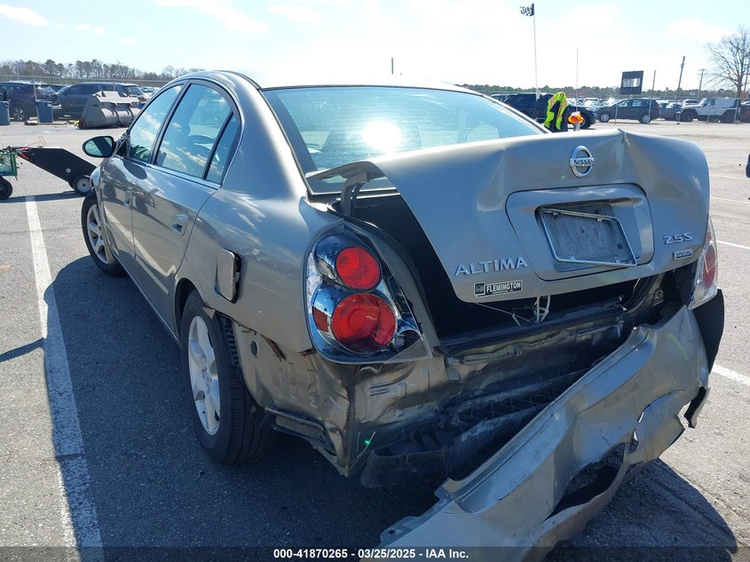 2006 NISSAN ALTIMA VIN: 1N4AL11D46N343205