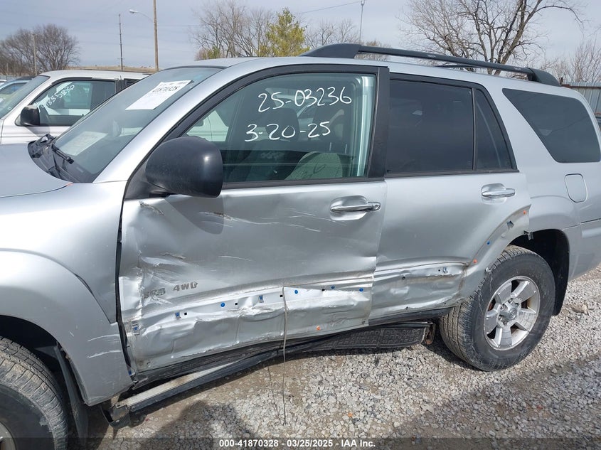 2006 TOYOTA 4RUNNER VIN: JTEBU14R260079042