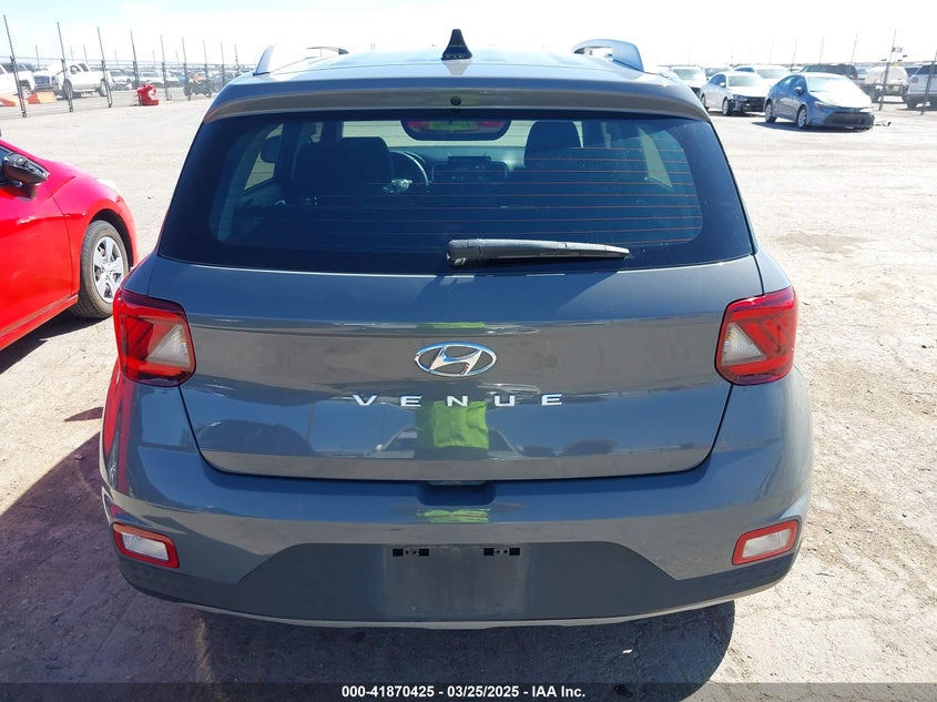 2021 Hyundai Venue Sel VIN: KMHRC8A39MU116720 Lot: 41870425