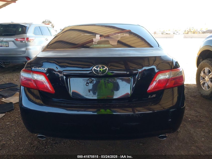 2007 TOYOTA CAMRY VIN: 4T1BK46K27U017268