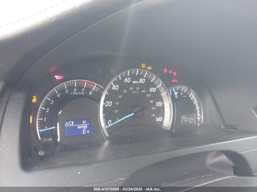 2012 TOYOTA CAMRY VIN: 4T1BK1FK6CU508242