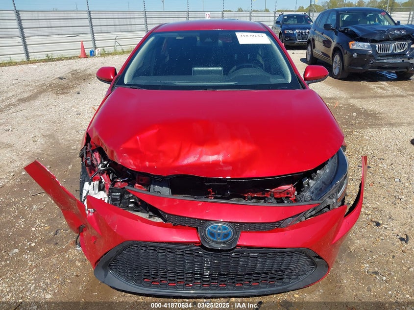 2021 TOYOTA COROLLA VIN: JTDEAMDE7MJ004448