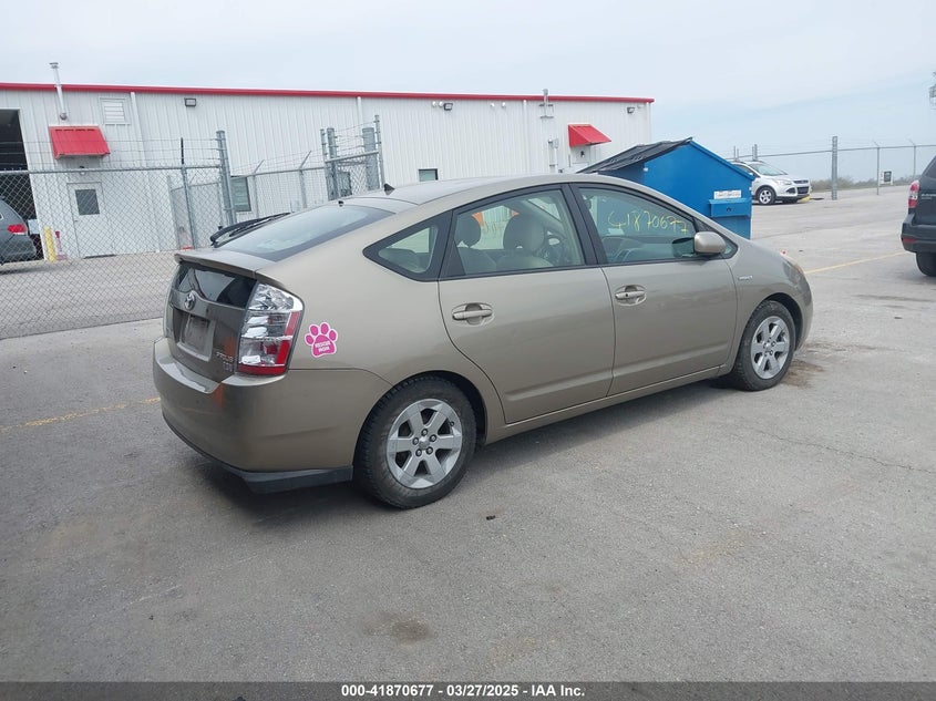 2007 TOYOTA PRIUS VIN: JTDKB20U777589888