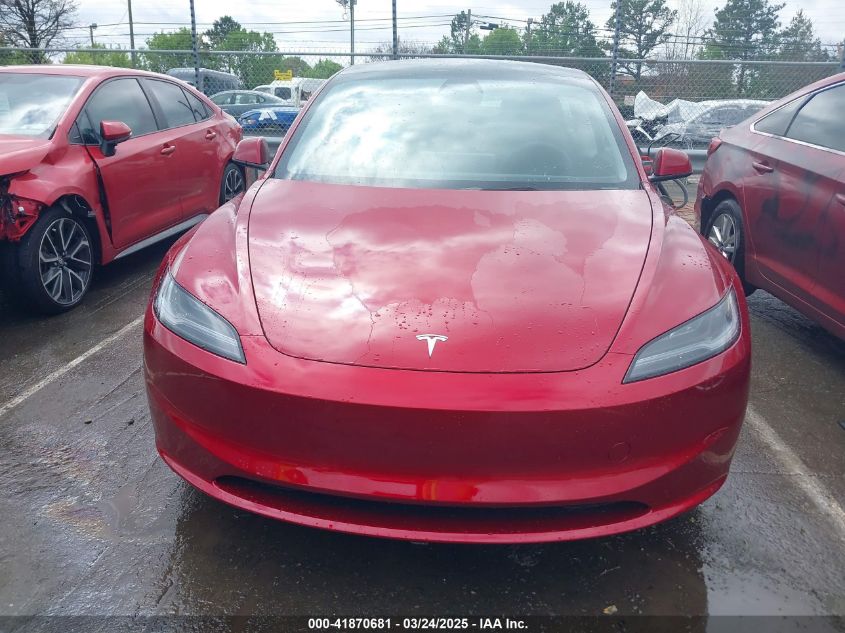 2025 Tesla Model 3 - 5YJ3E1EB9SF928781