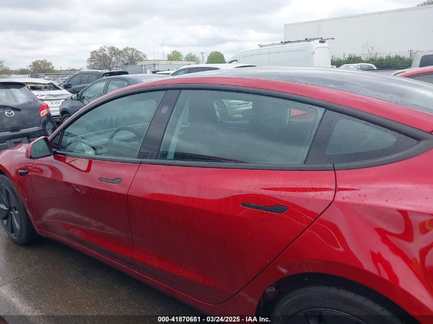 2025 Tesla Model 3 - 5YJ3E1EB9SF928781