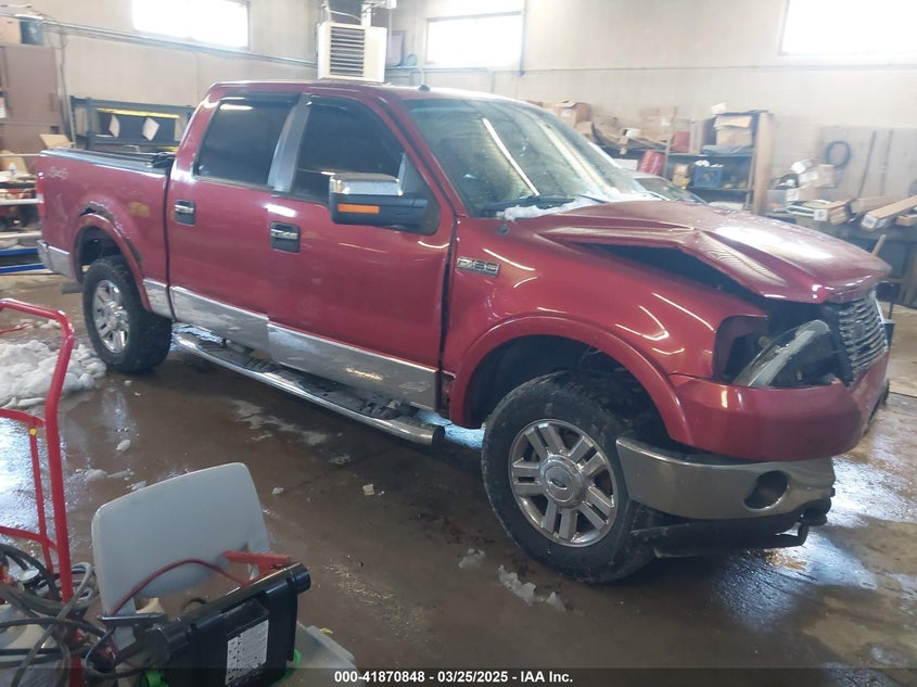 2008 FORD F150 VIN: 1FTPW14588FA46824