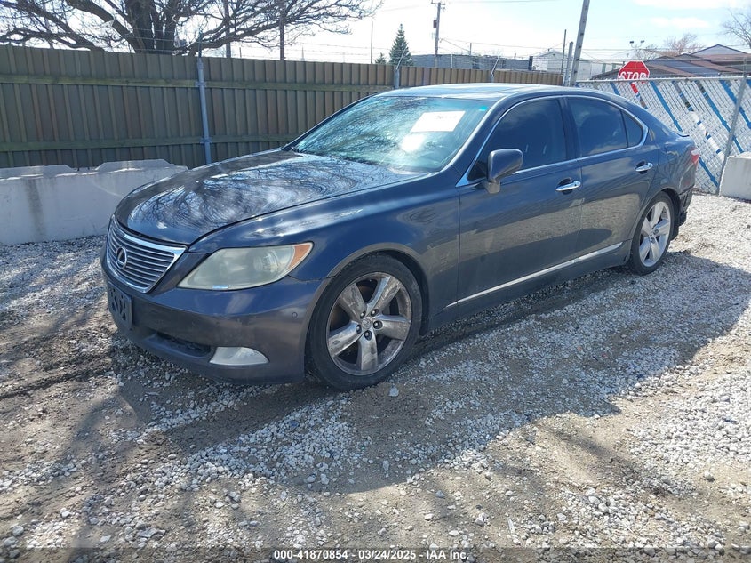 2009 LEXUS LS 460 VIN: JTHBL46F695087887