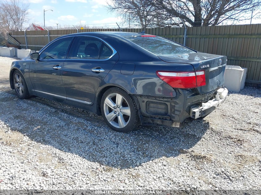 2009 LEXUS LS 460 VIN: JTHBL46F695087887