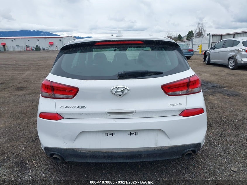 2018 HYUNDAI ELANTRA GT VIN: KMHH55LC4JU037856