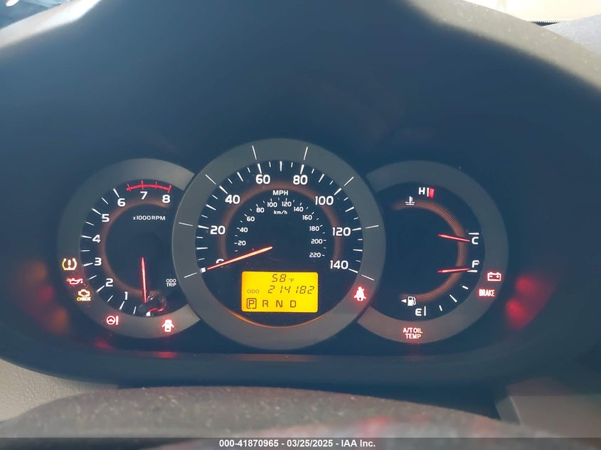 2011 TOYOTA RAV4 VIN: 2T3BF4DV8BW091196