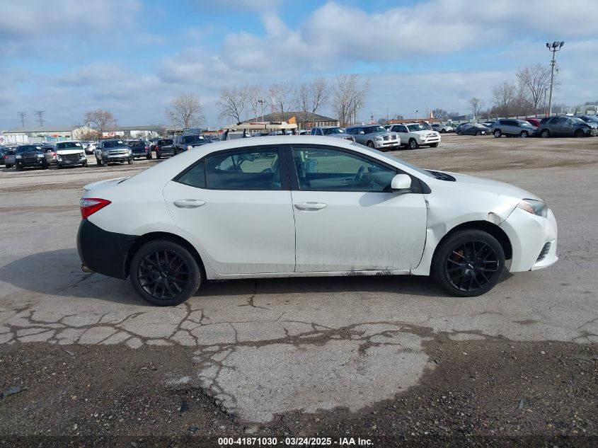 2016 Toyota Corolla Le Eco VIN: 5YFBPRHE7GP436207 Lot: 41871030
