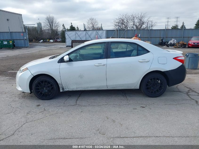 2016 Toyota Corolla Le Eco VIN: 5YFBPRHE7GP436207 Lot: 41871030