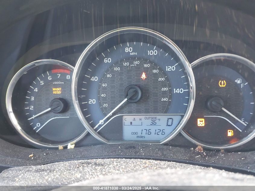 2016 Toyota Corolla Le Eco VIN: 5YFBPRHE7GP436207 Lot: 41871030