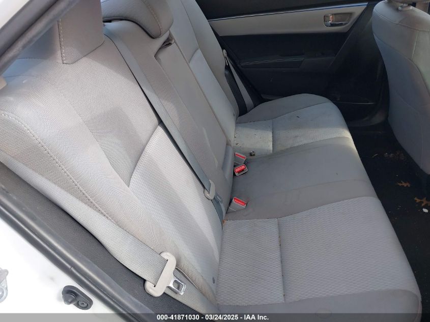 2016 Toyota Corolla Le Eco VIN: 5YFBPRHE7GP436207 Lot: 41871030