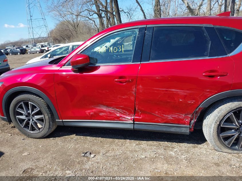 2017 Mazda Cx-5 Grand Touring VIN: JM3KFBDL6H0148339 Lot: 41871031