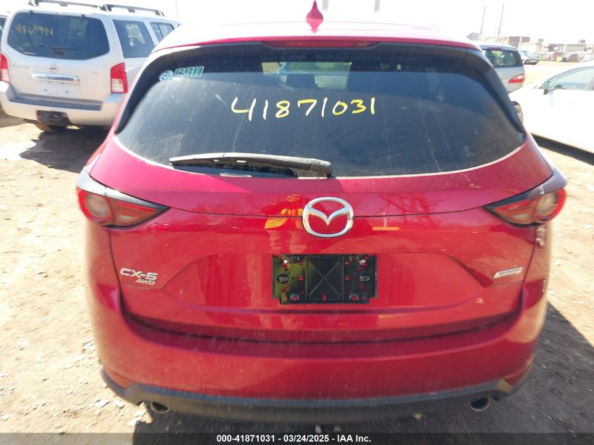 2017 Mazda Cx-5 Grand Touring VIN: JM3KFBDL6H0148339 Lot: 41871031