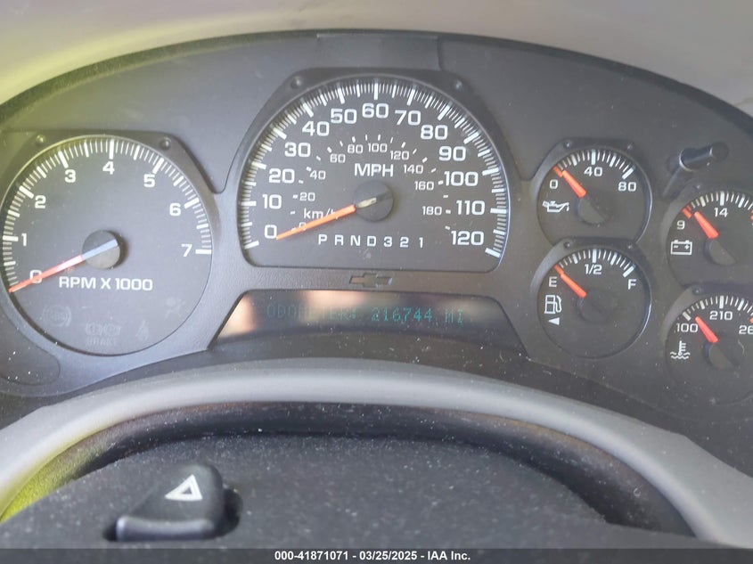 2007 CHEVROLET TRAILBLAZER VIN: 1GNDS13S272293209