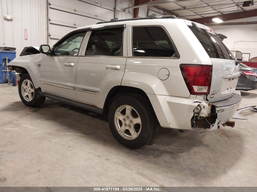 2007 JEEP GR CHEROKEE VIN: 1J8HR58P07C574882