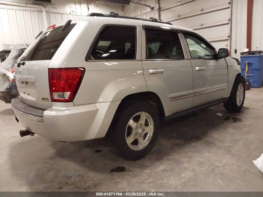 2007 JEEP GR CHEROKEE VIN: 1J8HR58P07C574882