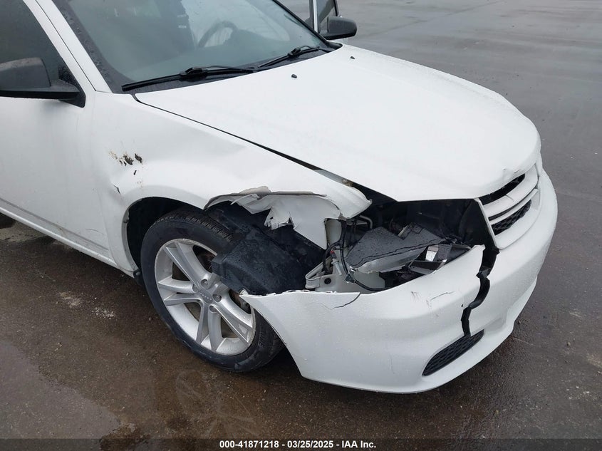 2013 DODGE AVENGER SE V6 - 1C3CDZAG7DN769576