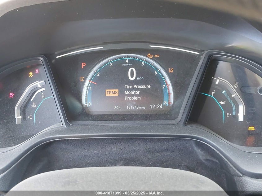 2019 HONDA CIVIC VIN: 2HGFC2F6XKH600677