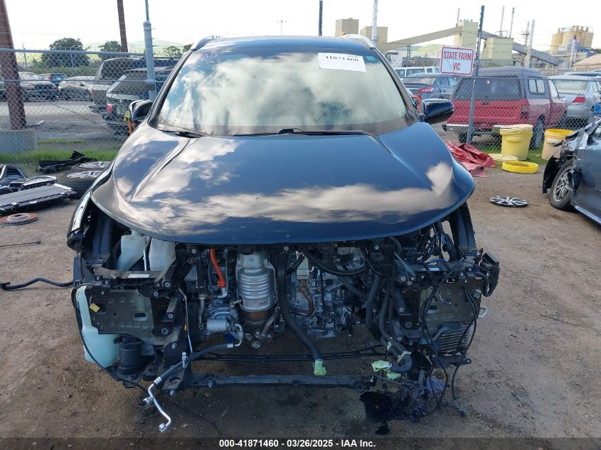 2021 Honda Cr-V Hybrid Touring VIN: 7FART6H90ME020796 Lot: 41871460