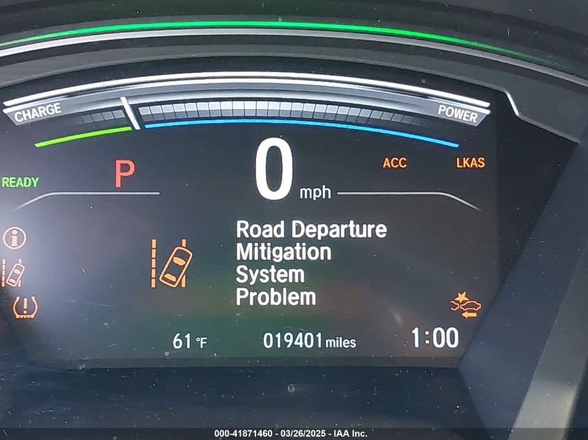 2021 Honda Cr-V Hybrid Touring VIN: 7FART6H90ME020796 Lot: 41871460