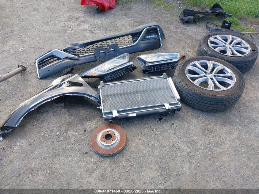 2021 Honda Cr-V Hybrid Touring VIN: 7FART6H90ME020796 Lot: 41871460